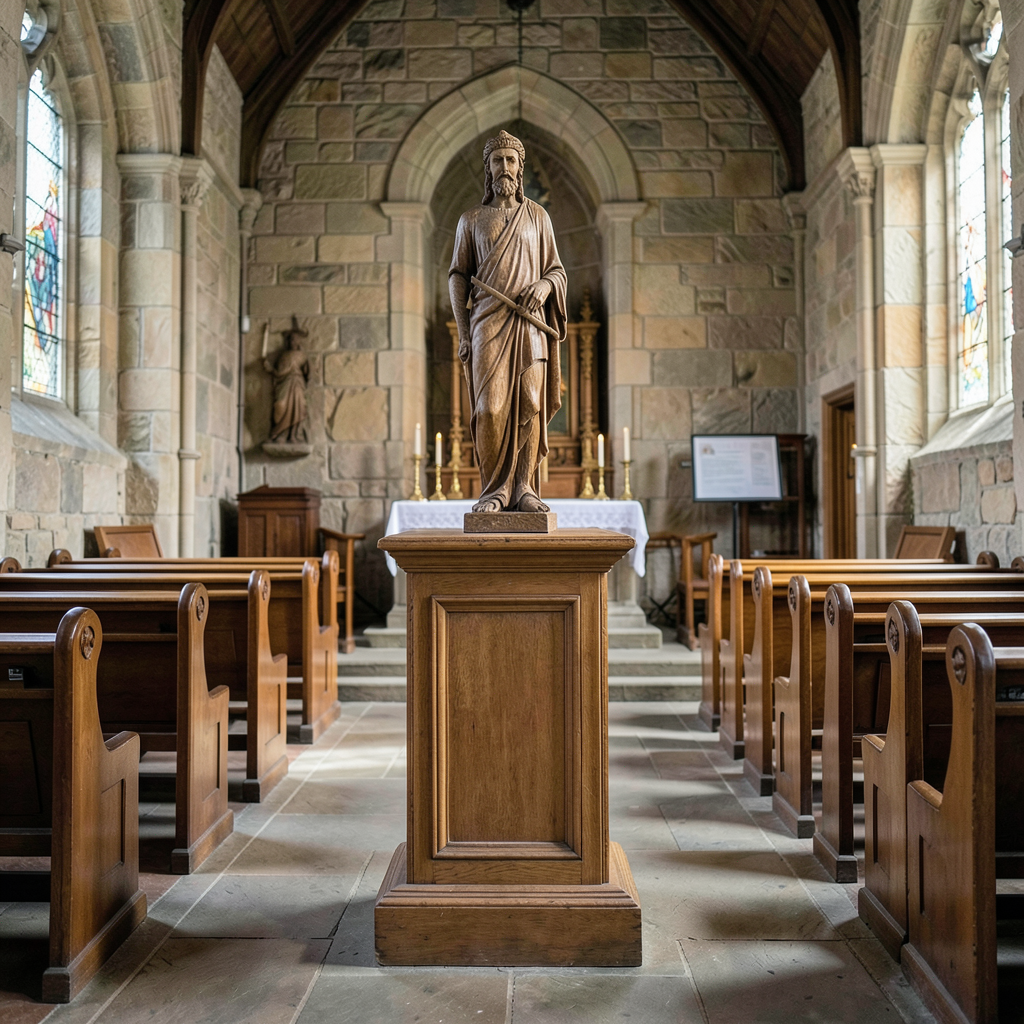 Vicar pleads for return of stolen St Cuthbert statue from Oxenhope church